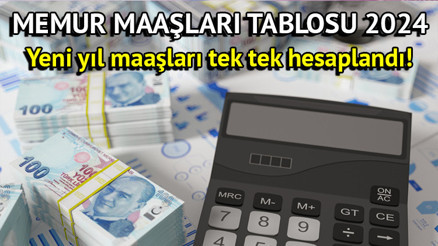 En düşük memur maaşı için 33 bin TL ve yüzde 50 zam detayı Memur maaşları tablosu 2024 tek tek hesaplandı...