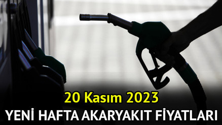 Güncel akaryakıt fiyatları 20 Kasım 2023 yayınlandı Benzine, motorine (mazota) indirim ya da zam var mı