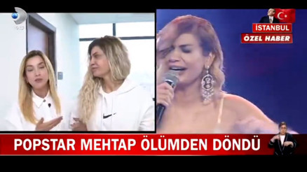 Popstar Mehtap Yılmaz yaşadığı zorlu süreci ağlayarak anlattı
