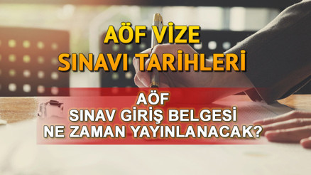 AÖF SINAV BELGESİ 2023: AÖF sınav giriş yerleri açıklandı mı, 1. dönem sınav giriş belgesi ne zaman yayınlanacak Açık Öğretim Fakültesi vize sınavları hangi tarihte AÖF SINAV BELGESİ 2023: AÖF sınav giriş yerleri açıklandı mı, 1. dönem sınav giriş belgesi ne zaman yayınlanacak Açık Öğretim Fakültesi vize sınavları hangi tarihte
