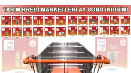Tarım Kredi Kooperatif marketleri 22-30 Kasım indirimli ürünler kataloğu ve fiyat listesi 2023: Kıyma, ayçiçek yağı, salça, tuvalet kağıdı ve temizlik ürünlerinde ay sonu indirimleri