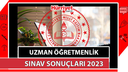 Uzman öğretmenlik sınav sonuçları ne zaman açıklanacak 2023 MEB Uzman öğretmenlik sınav sonuç tarihi