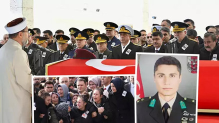 Şehit Abdullah Köse, son yolculuğuna uğurlandı