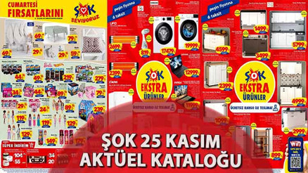 ŞOK’ta hafta sonu laptop, tablet ve ısıtıcı çeşitleri satışa çıkıyor ŞOK Aktüel Ürünler Kataloğu 25 Kasım 2023
