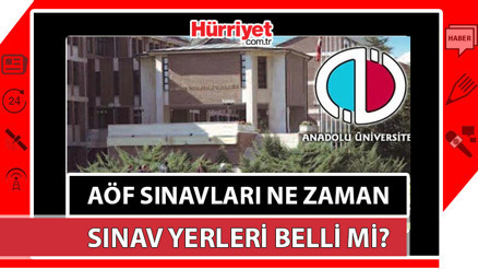 AÖF sınavları ne zaman, nasıl olacak 2023 AÖF sınav giriş belgesi yayınlandı mı
