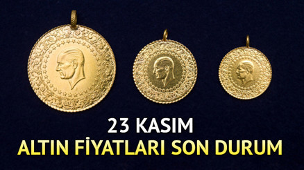 ALTIN FİYATLARI CANLI ANLIK SON DAKİKA 23 KASIM | (Bugün) gram altın ve çeyrek altın fiyatları ne kadar İşte 23 Kasım Merkez Bankası faiz kararının ardından anlık altın fiyatları...