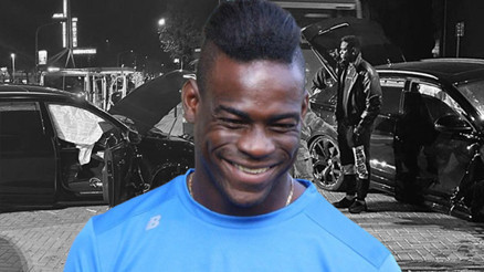 Adana Demirsporun golcüsü Mario Balotelli trafik kazası geçirdi Testi reddetti, sağlık durumu iyi