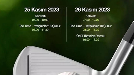 Chery Golf Cup, 25 Kasım’da Kemer Country Club’da başlıyor