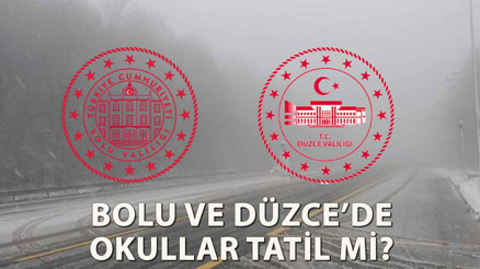 27 KASIM BOLU OKULLAR TATİL Mİ Bolu ve Düzce okullar tatil mi oldu Valilikten açıklama geldi mi