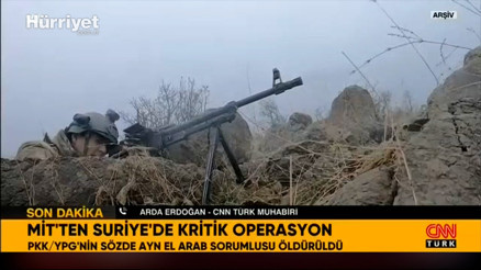 MİTten Suriyede kritik operasyon: PKK/YPGli terörist Mutlu Kacar etkisiz hale getirildi