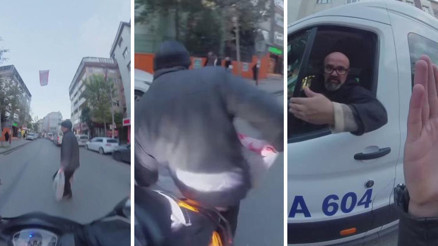 Hem suçlu hem güçlü Motokuryeden tartıştığı vatandaşlara Polat Alemdarlı tepki Hem suçlu hem güçlü Motokuryeden tartıştığı vatandaşlara Polat Alemdarlı tepki