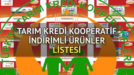 Tarım Kredi Kooperatif Market kataloğu yeni ürün listesi tamamı: 30 Kasım Tarım Kredi Kooperatif marketlerinde hangi ürünler indirimli Bakliyat ürünleri, sıvı yağ, peynir çeşitleri raflarda