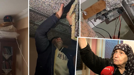 Güngörende komşuları hayatlarını kâbusa çevirdi Çareyi evlerini satılığa çıkartmakta buldular