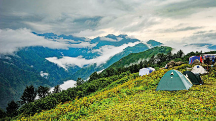 Doğayla baş başa…