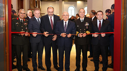 Bakan Güler, Cumhuriyetin 100üncü Yılı Sergisini açtı... 7 ay boyunca ziyaret edilebilecek