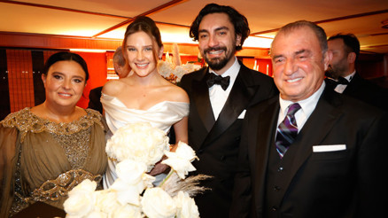 Alina Boz ve Umut Evirgen evlendi...Nikahtan ilk kareler