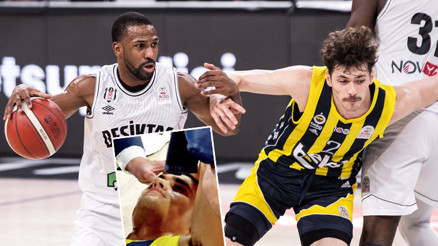 Beşiktaş, olaylı maçta Fenerbahçeyi yendi Madar’ın kaşına para atıldı, Itoudis isyan etti