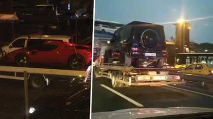 Dilan Polat’ın lüks araçları TMSF’ye çekildi: Trafiğe takılan araçlar vatandaşları şaşırttı