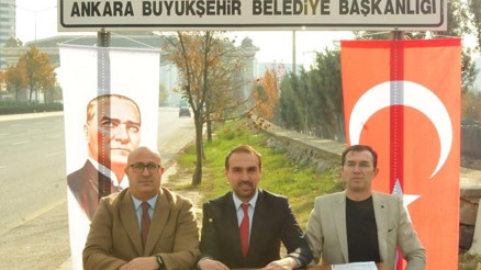 Masa sandalye attılar çözüm çağrısı yaptılar