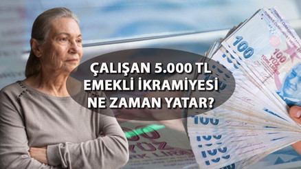 ÇALIŞAN EMEKLİYE 5 BİN LİRA ÖDEME TARİHLERİ 2023 || Çalışan emekliye 5 bin TL yattı mı, ne zaman, bu hafta yatar mı Çalışan Emekli ikramiyesi 5000 TL Resmi Gazete’de yayımlandı mı