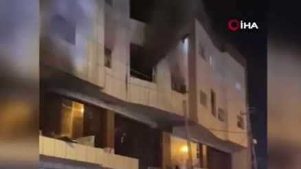 Erbil’de öğrenci yurdunda yangın: 14 ölü
