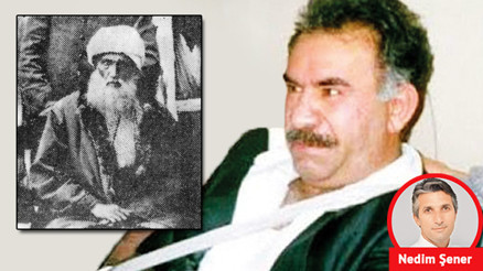 Bölücünün başında sarık olanı da ayağında Mekap olanı da bir