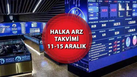 HALKA ARZ TAKVİMİ 14-15 ARALIK 2023: Perşembe ve cuma günü hangi şirketler halka arz oluyor Bugün yeni halka arz var mı