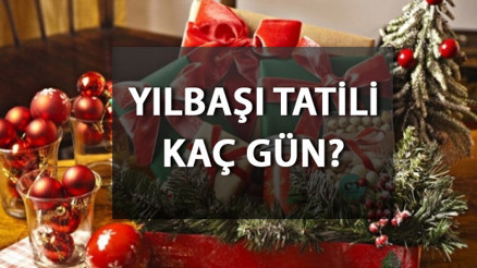 1 OCAK 2024 TATİL Mİ Yılbaşı tatili kaç gün, ne zaman başlayacak 1 Ocak resmi tatil mi, okul var mı, 31 Aralık 2023 hangi gün 2024 yeni yıl resmi tatil takvimi...