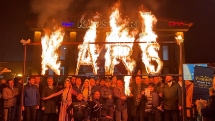 Turistik Doğu Ekspresi Karsta coşkuyla karşılandı