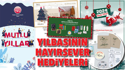 Yılbaşının hayırsever hediyeleri Yılbaşının hayırsever hediyeleri