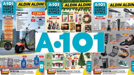 SATIŞA ÇIKIYOR A101 aktüel 21 Aralık 2023 kataloğu🎄🛒 || A101de bu hafta neler var Çam Ağacı, Yılbaşı Süslemeleri, Okka Minio Jet Türk Kahvesi Makinesi , Kutu Oyunları A101de...