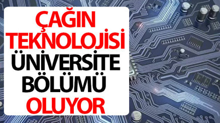 YÖK BAŞKANI AÇIKLADI: Daha fazla istihdam sağlanabileceğini düşünüyoruz  Her gün kullanılan o teknoloji, üniversite bölümü olacak