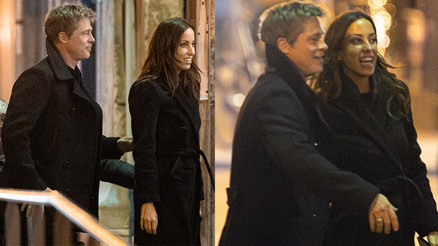 Otel odasında baş başa romantik yemek... Brad Pitt 60. doğum gününü yarı yaşındaki yeni aşkıyla böyle kutladı