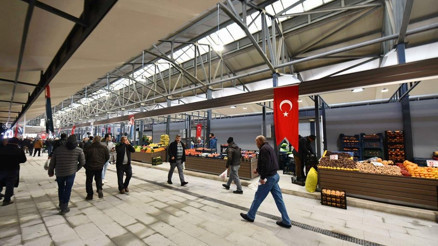 Yenilenen tarihi Ulus Hali açıldı