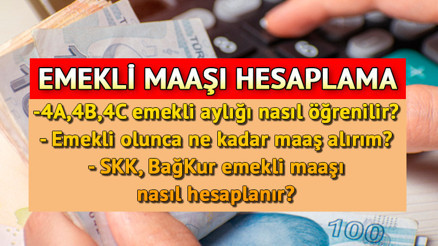 EMEKLİ MAAŞI SSK HESAPLAMA ROBOTU 2024 || 4A, 4B, 4C emekli maaşı hesaplaması nasıl yapılır SGK, BAĞKUR ile ne kadar emekli aylığı alırım İşte tutar bilgisi öğrenme tablosu...