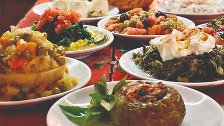 Asma yaprağında incirden deniztarağına...