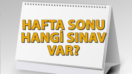 BUGÜN (23 ARALIK) SINAV VAR MI, ne sınavı var 24 Aralık Pazar günü hangi sınavlar yapılacak İşte, MEB ve ÖSYM sınav takvim