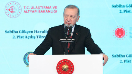 Cumhurbaşkanı Erdoğan, Sabiha Gökçen Havalimanı 2. Pist Açılış Töreninde açıklamalarda bulundu