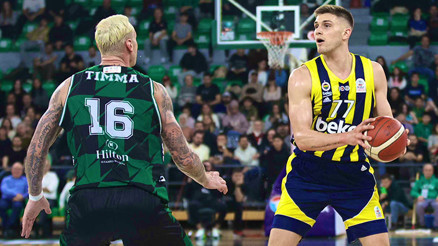 Fenerbahçe Beko, Darüşşafakayı çok farklı yendi