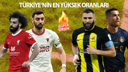 Al Ittihadın konuğu Al Nassr, Premier Ligde Liverpool ve Manchester United sahada Türkiyenin en yüksek iddaa oranları bu maçlarda...