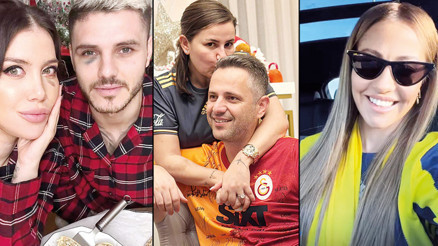 Ünlülerden derbi pozları