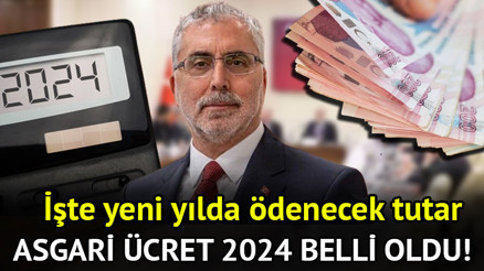 KESİN  VE NETLEŞEN ASGARİ ÜCRET TABLOSU 2024 💸 || Bakan Işıkhan yeni yılda verilecek asgari ücret net ve brüt tutarını açıkladı İşte asgari ücret ile değişen ödemeler...