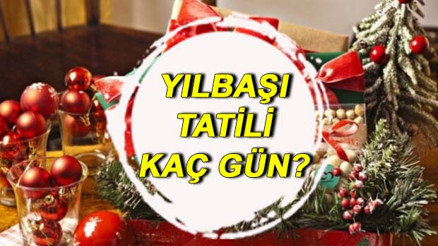 YILBAŞI TATİLİ TARİHLERİ 2024 | 1 Ocak tatil mi, okul var mı, yarım gün mü 31 Aralık yılbaşı hangi güne denk geliyor İşte 2024 yeni yıl tatil takvimi