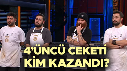 MasterChef All Starda 4. ceketi kim aldı, kim kazandı 28 Aralık Perşembe Dün akşam MasterChef ceketi kim giydi Sergen, Kıvanç ve Eren arasında büyük mücadele