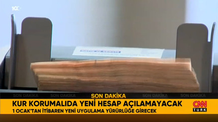 Kur Korumalı Mevduat (KKM) için yeni karar: 1 Ocak 2024te başlıyor