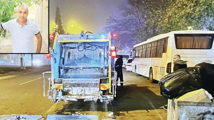 Taksinin çarptığı temizlik işçisi hayatını kaybetti