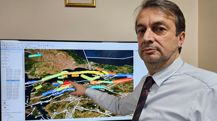 İstanbuldaki tehlikeyi gözler önüne seren harita Uzman ekip yazılımla tespit etti: İşte 7 ve üzeri deprem üretebilecek faylar
