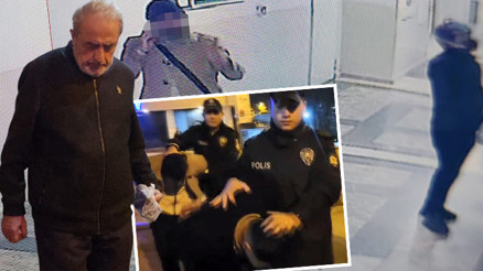 Ev sahibinin ellerini ve ayaklarını bağlayarak 20 bin doları çalan kişiler kamerada