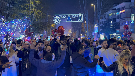 Türkiye yeni yıla coşkuyla girdi