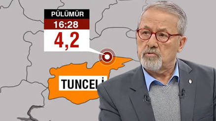 Son dakika deprem: Tuncelide 4.2 büyüklüğünde deprem Naci Görürden kritik uyarı